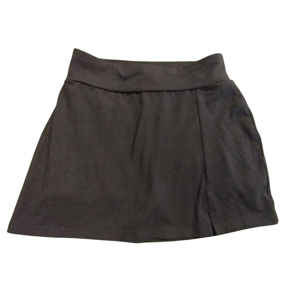 EUC Art Classlassic Black Girls Skort Skirt/Shorts 8Medium Active School